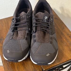 On Running Men's Black and Brown Athletic Shoes